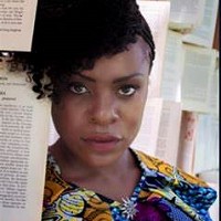 Nana Nkweti, author of Walking on Cowrie Shells